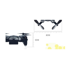 Foldable Pocket DRONE Watch Control 2.4GHz DH800