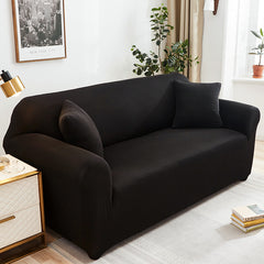 Sofa Cover Solid Black