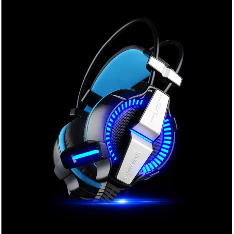 G7000 7.1 Virtual Surround Sound USB Game Headphone Headset With Mic