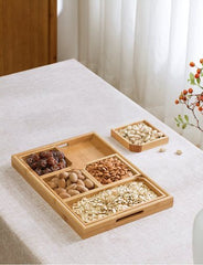 Bamboo Tray with Handle