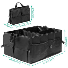 Foldable Cargo Storage Box with Rope Handles