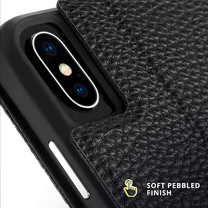 Case-Mate iPhone X/XS Slim Folio Wallet Case with Stand