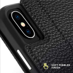 CASE-Mate iPhone XS Max Barely There Folio Wallet W/ Stand Case