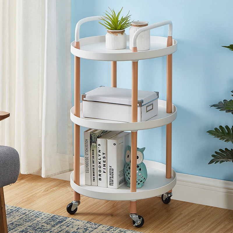 3 Tier Food Storage Kitchen Beverage Trolley White