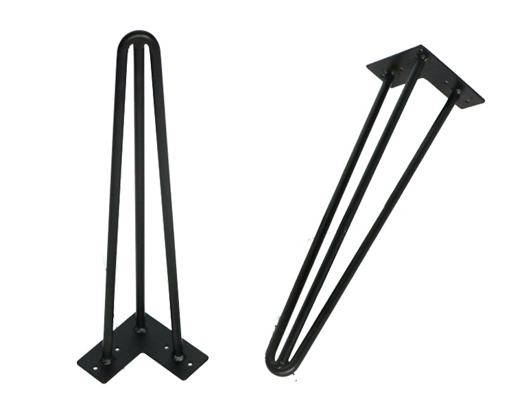 4PCs Iron Table Legs 71cm