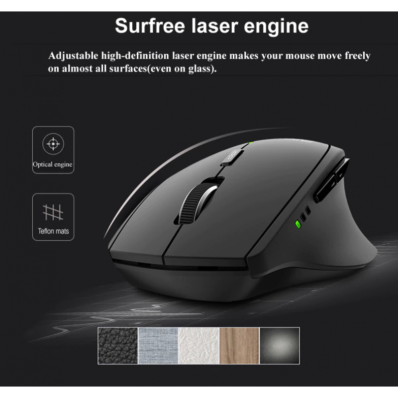 Rapoo MT550 2.4G/Bluetooth Wireless Mouse