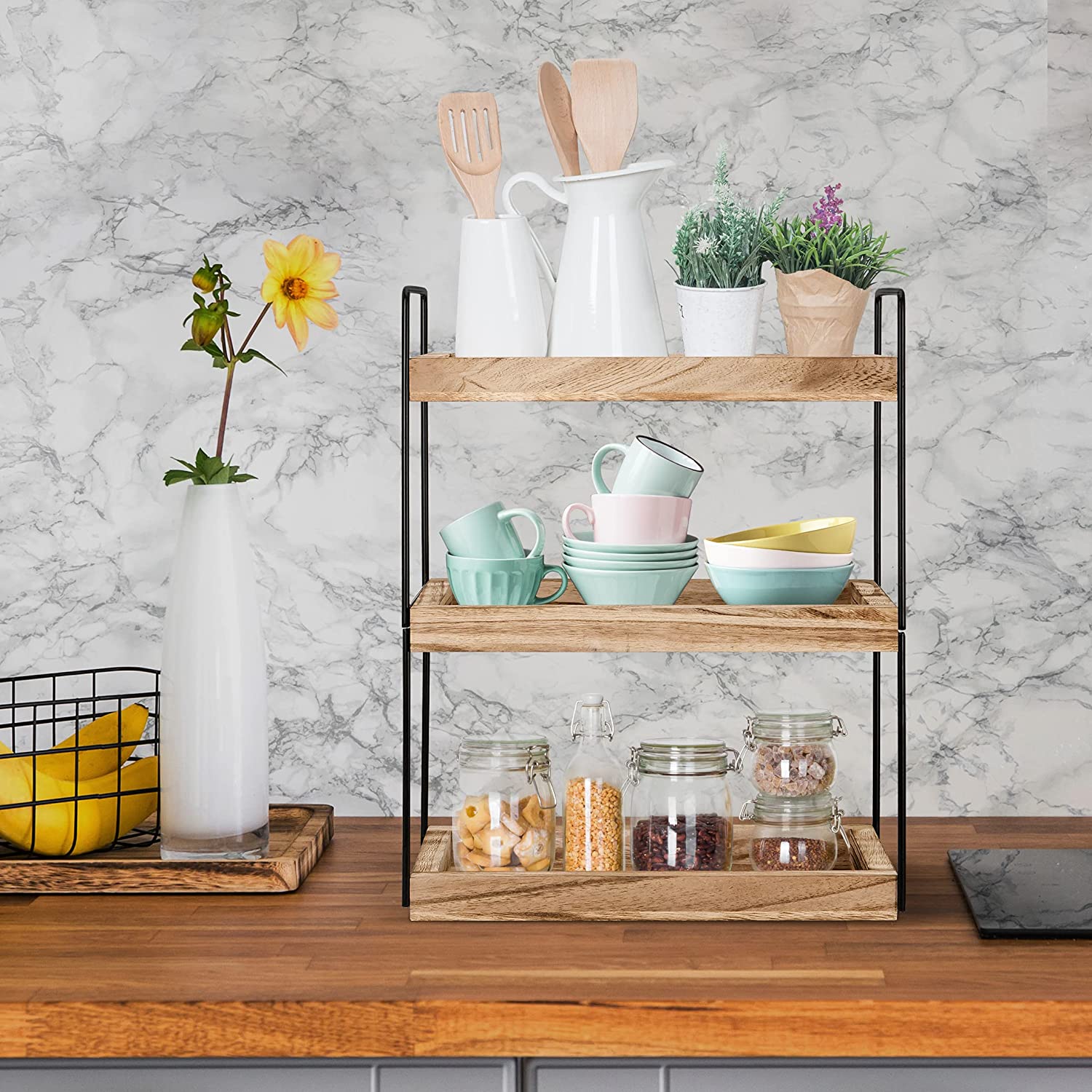 3 Tier Bathroom Counter Organiser