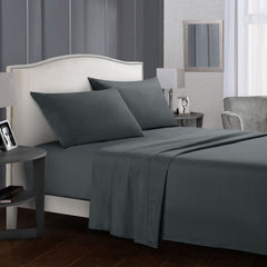 4PCs High-Quality Sheet set Grey