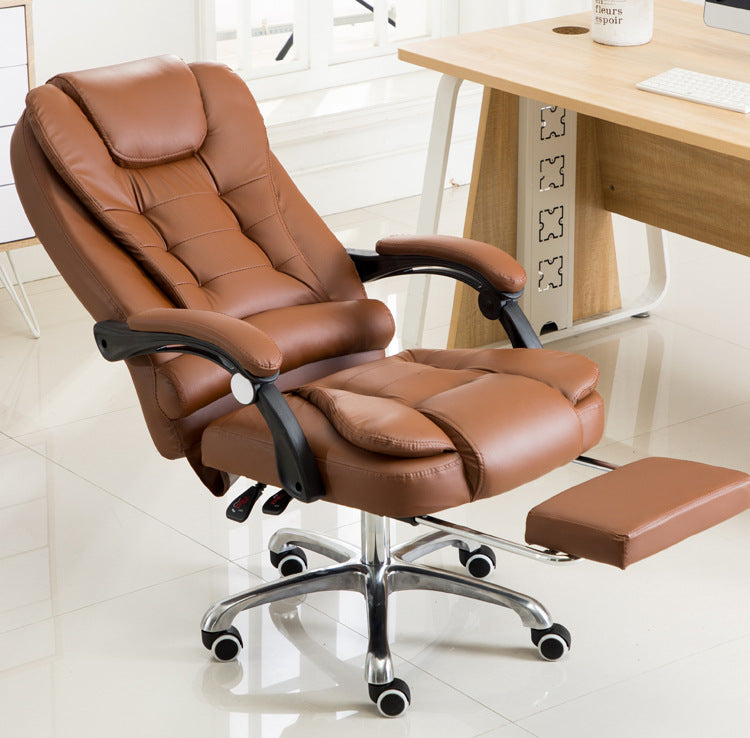 Workspace Executive Chair with Footrest Brown (pre order) Pre-order, waiting time approximately 60 days