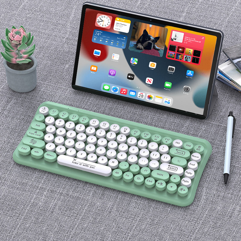 Langtu L7 Dual Mode 2.4G Bluetooth Wireless Keyboard