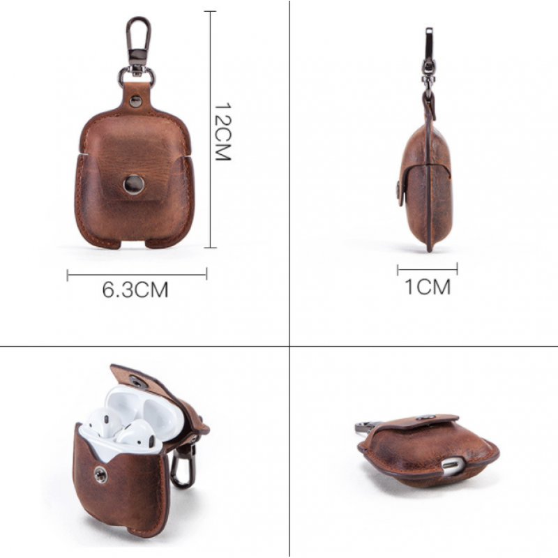 Oxford Genuine Leather AirPods 1/2 Case