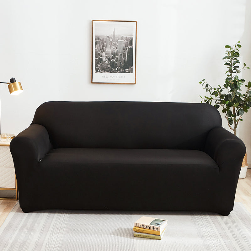 Sofa Cover Solid Black