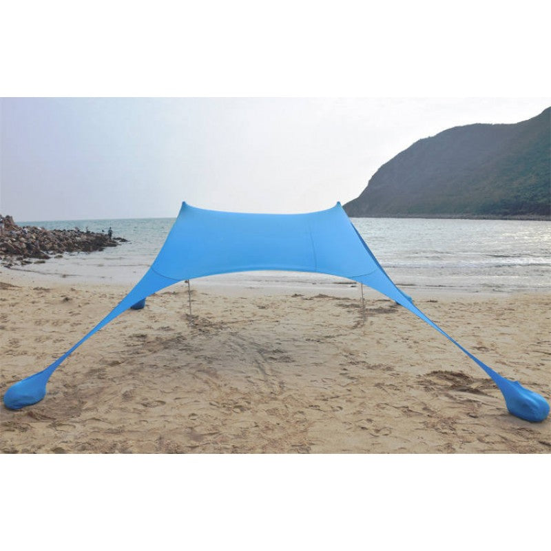 Portable sun shade beach tent shelter