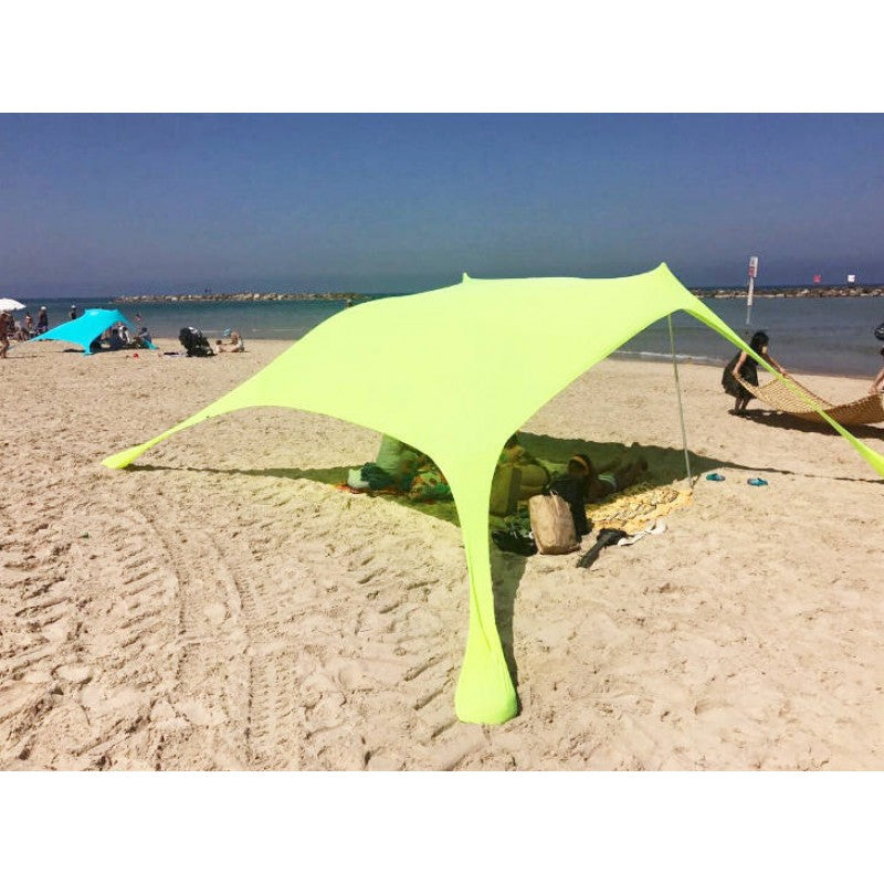 Portable sun shade beach tent shelter