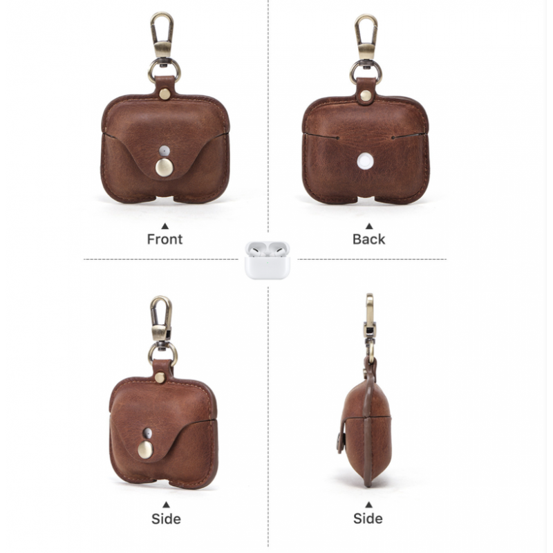 Oxford Genuine Leather AirPods Pro 1 / 2 / 3 Case