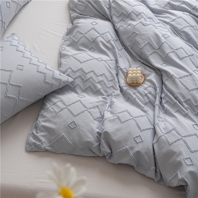 Elisa Gentle Dreams Washed Cotton Duvet Cover Set