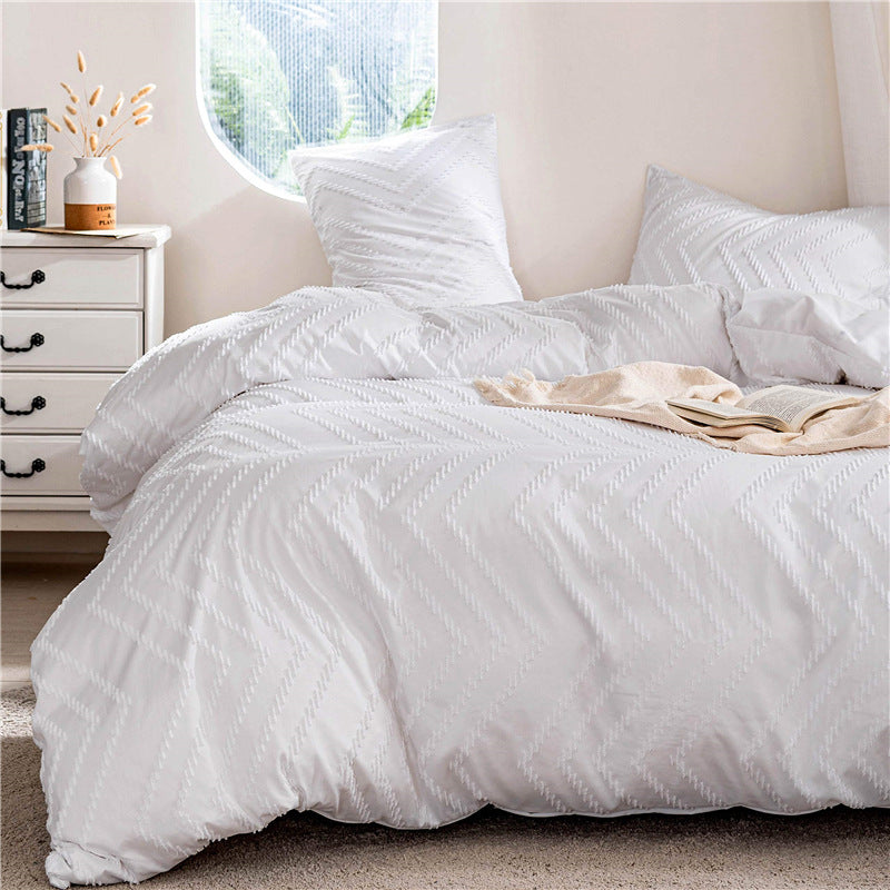 Elisa Gentle Breeze Washed Cotton Duvet Cover Set