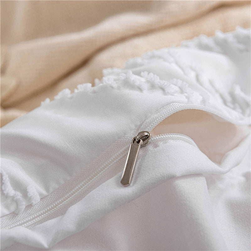 Elisa Gentle Breeze Washed Cotton Duvet Cover Set