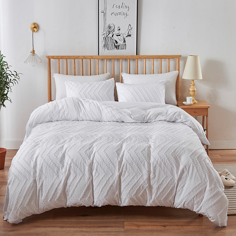 Elisa Gentle Breeze Washed Cotton Duvet Cover Set