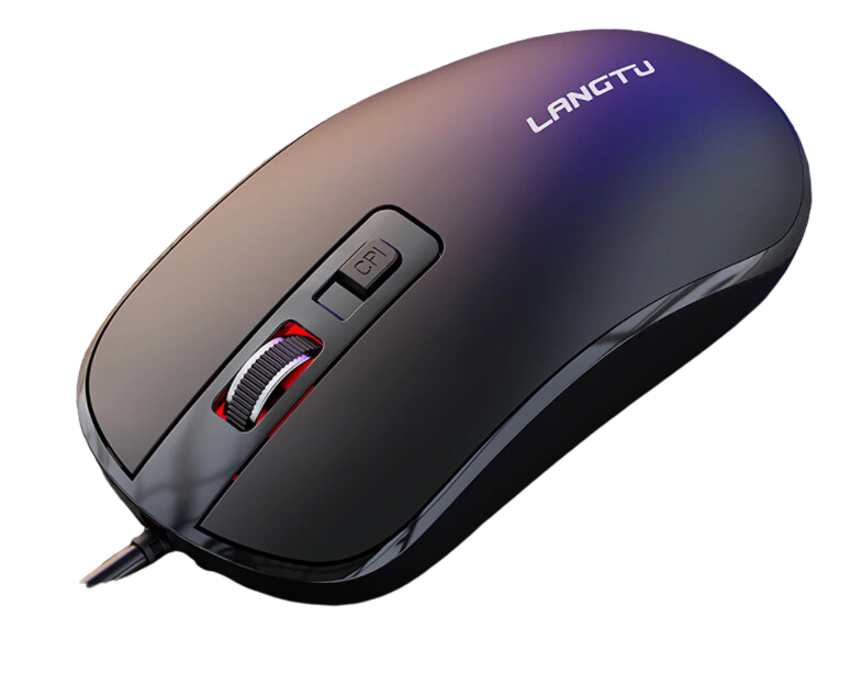 Langtu T4 Wired Silent Mouse