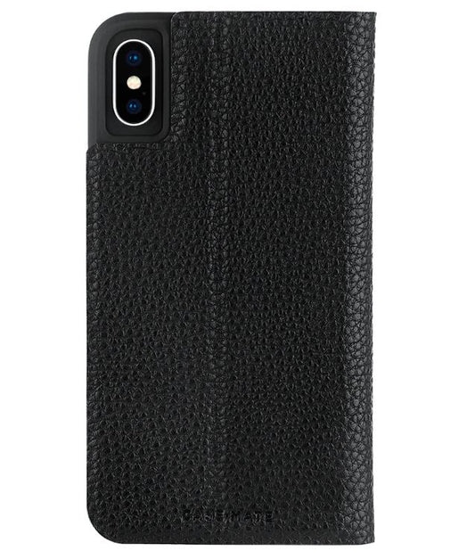Case-Mate iPhone X/XS Slim Folio Wallet Case with Stand