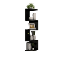 5-Tier Corner Wall Shelf