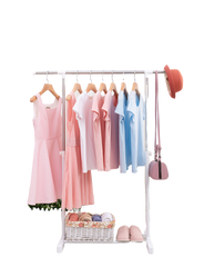 Adjustable Stainless Steel Clothes Rack 69-118cm