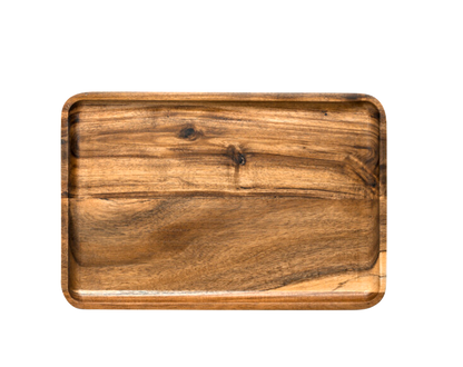 Yael Wooden Rectangle Plate
