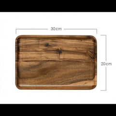 Yael Wooden Rectangle Plate