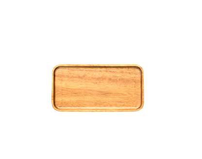 Yael Wooden Rectangle Plate