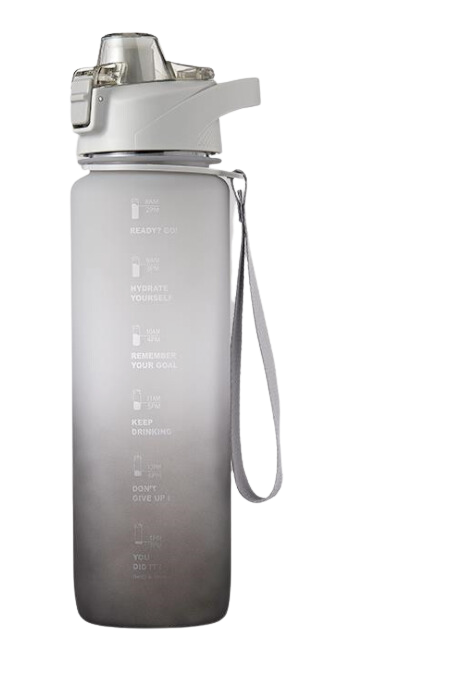 Smart Smooth Water Bottle Grey