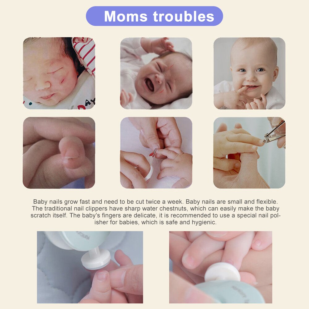 Electric Baby Nail Trimmer
