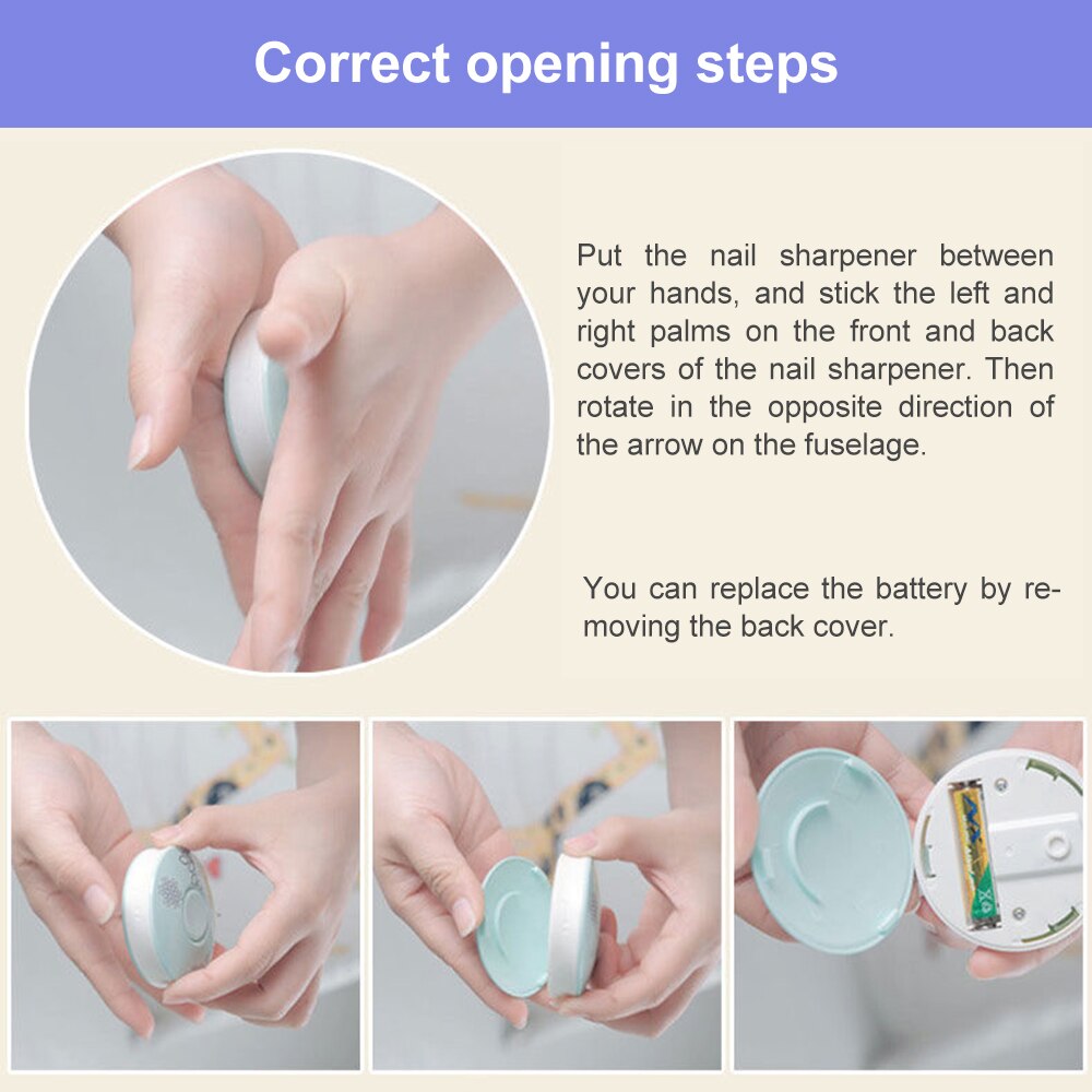 Electric Baby Nail Trimmer