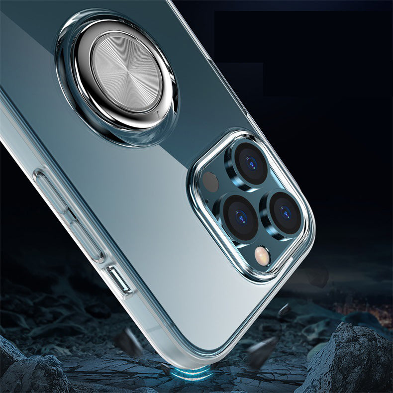 Clear iPhone Ring Holder Case