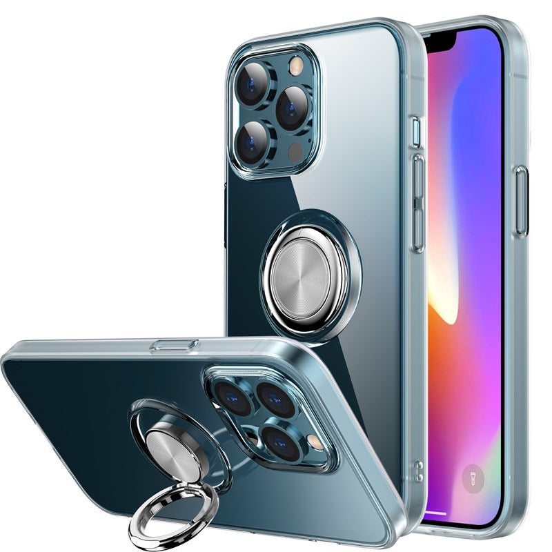 Clear iPhone Ring Holder Case
