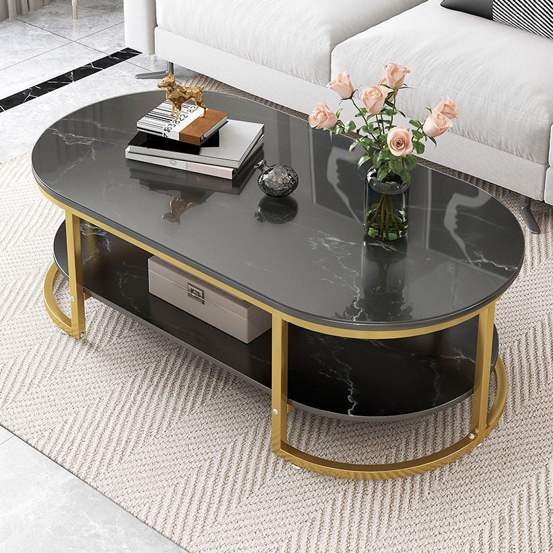 Rona Designer Golden Coffee Table
