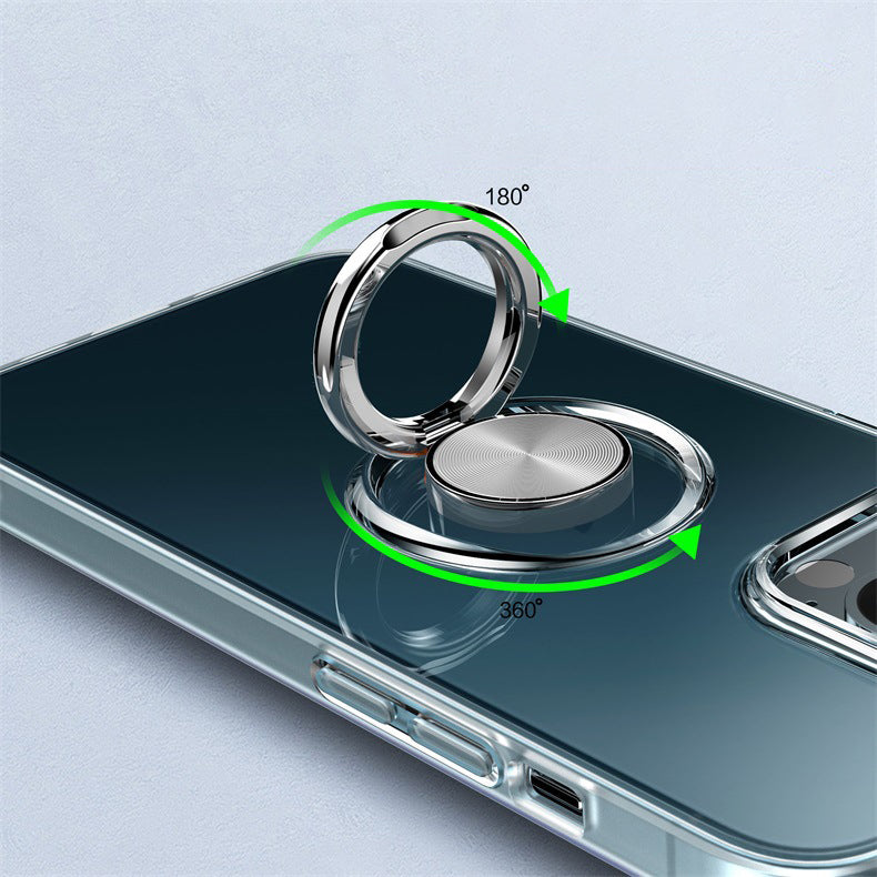 Clear iPhone Ring Holder Case