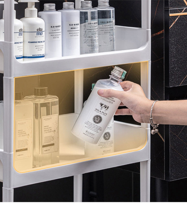 4 Tier Multifunctional Trolley Organiser with Drawer