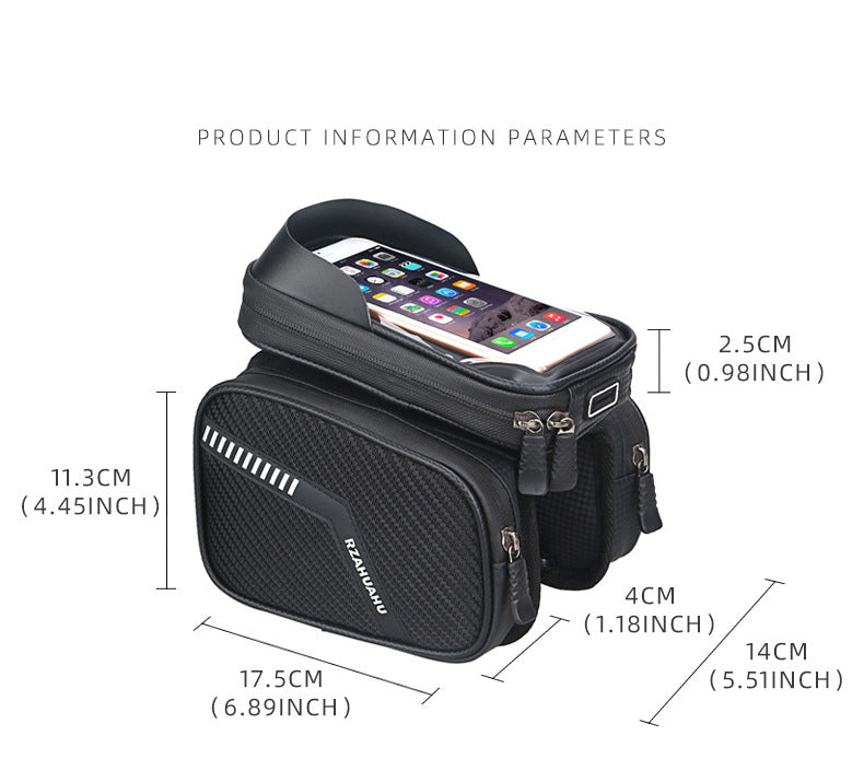 Waterproof Bicycle Phone Touch Screen Bag