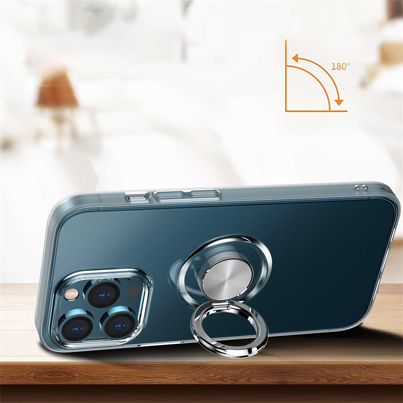 Clear iPhone Ring Holder Case