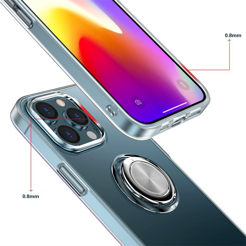 Clear iPhone Ring Holder Case