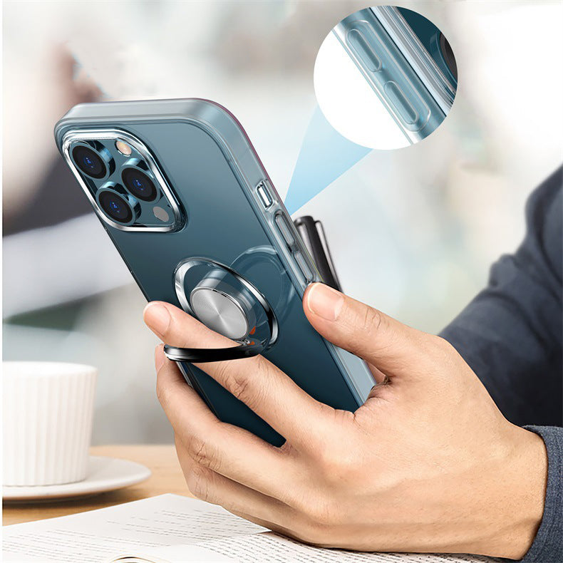 Clear iPhone Ring Holder Case