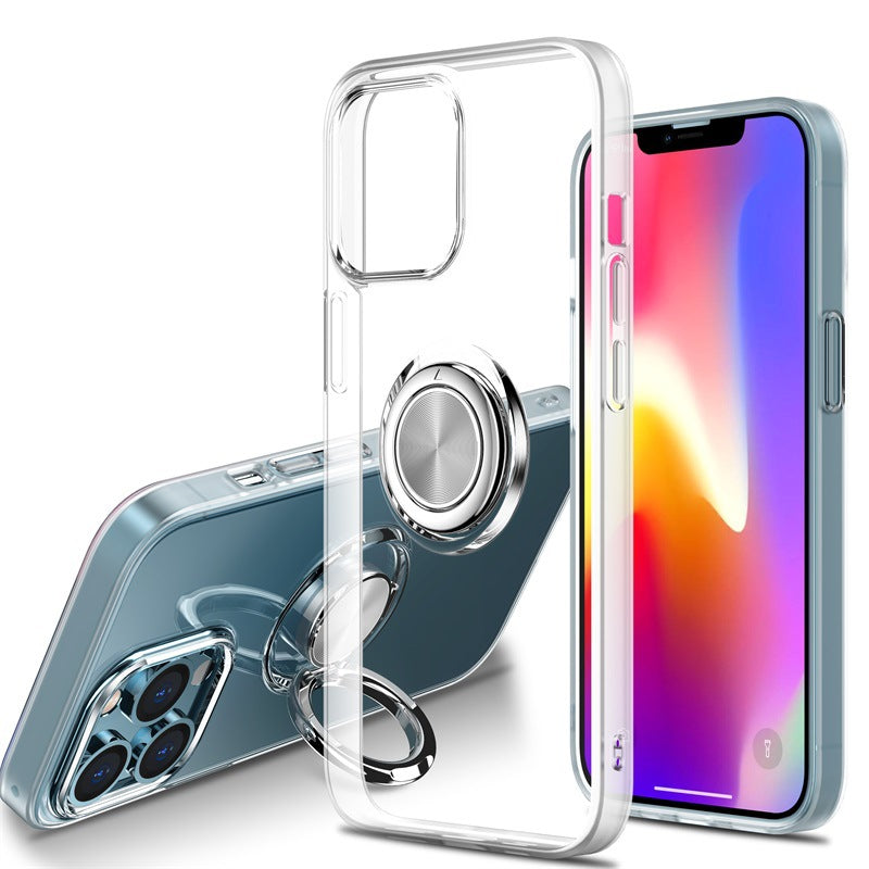 Clear iPhone Ring Holder Case