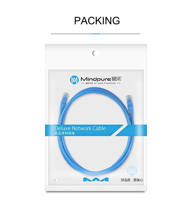 NW004 Cat6 UTP Lan Cable Blue Copper