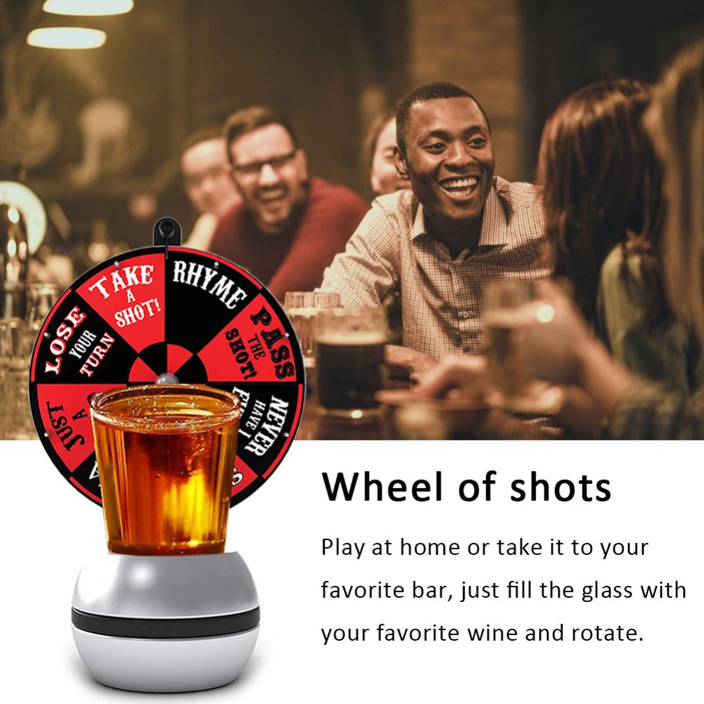 Wheel of Shots Drinking Party Game