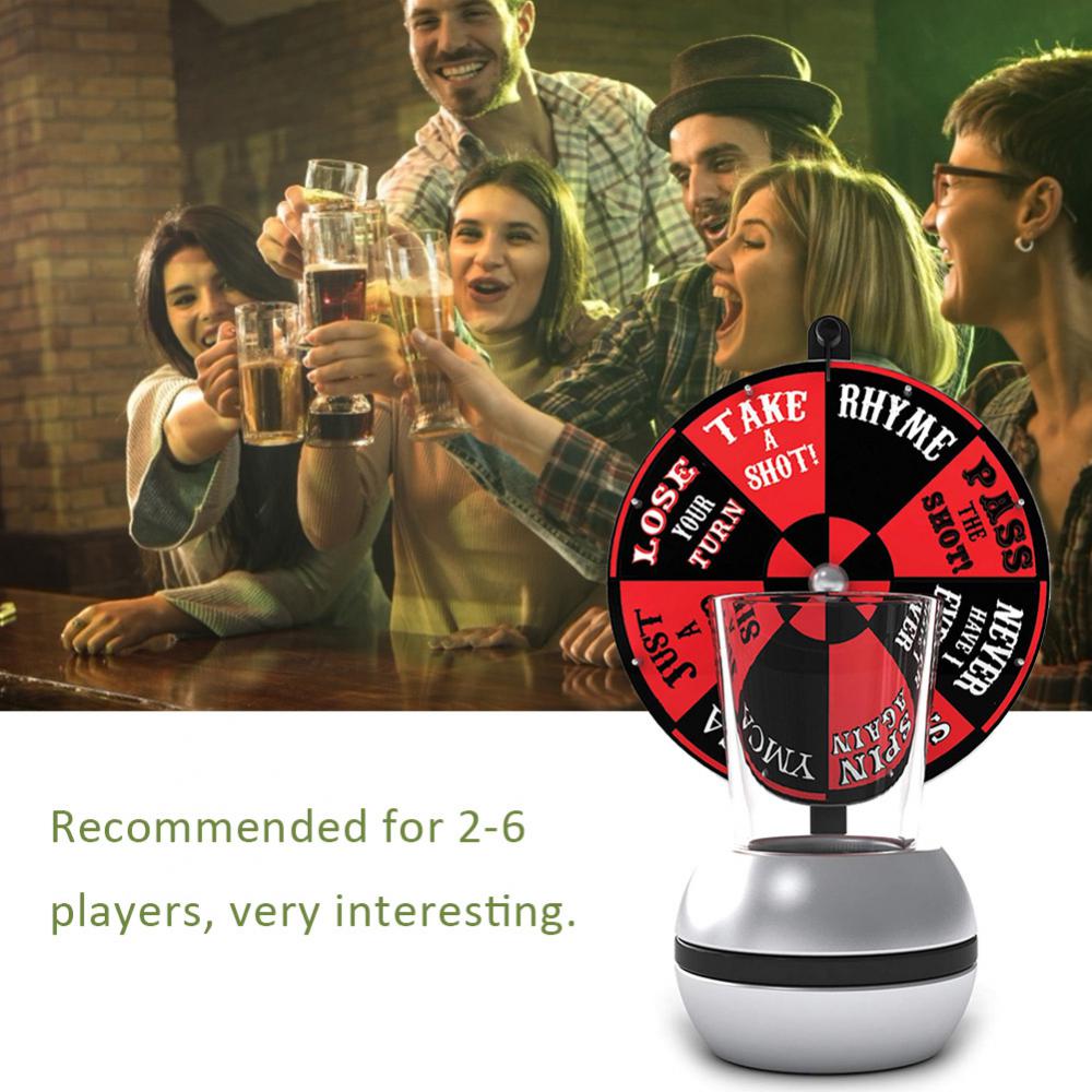 Wheel of Shots Drinking Party Game