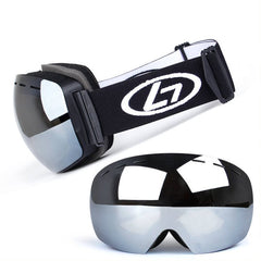 Anti-fog UV Ski Snowboard Snow Goggles Windproof Glasses