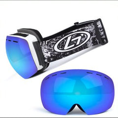 Anti-fog UV Ski Snowboard Snow Goggles Windproof Glasses