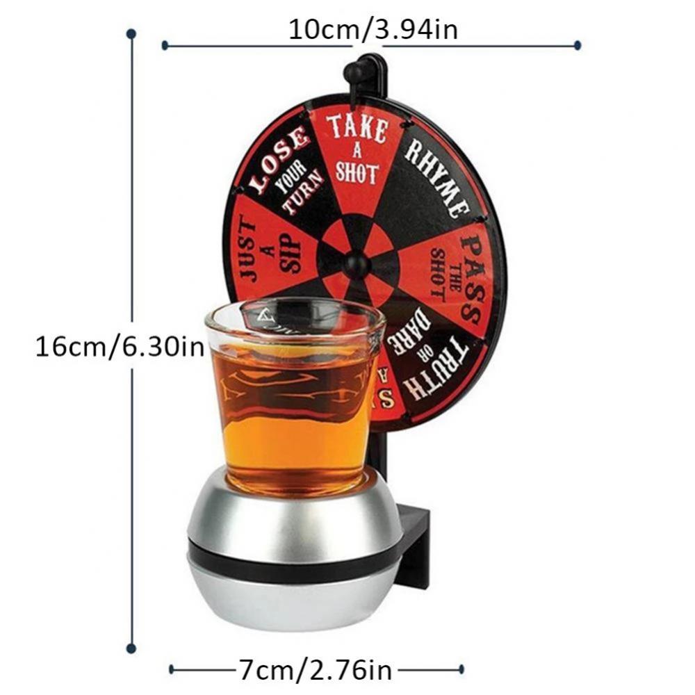 Wheel of Shots Drinking Party Game