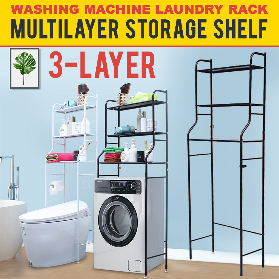 Laundry Shelf Organiser Rack